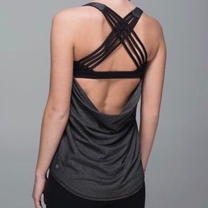 Lulu lemon blackness tank top